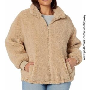 Levi's Zip Up Sherpa Teddy Jacket